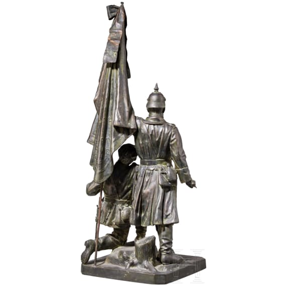 Infanterie-Regiment Gro&szlig;herzog von Sachsen (5. Th&uuml;ringisches) Nr. 94 - Soldatengruppe, um 1870