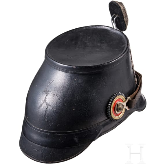 Tschako M 1895 f&uuml;r Unteroffiziere der Verkehrstruppen, um 1900