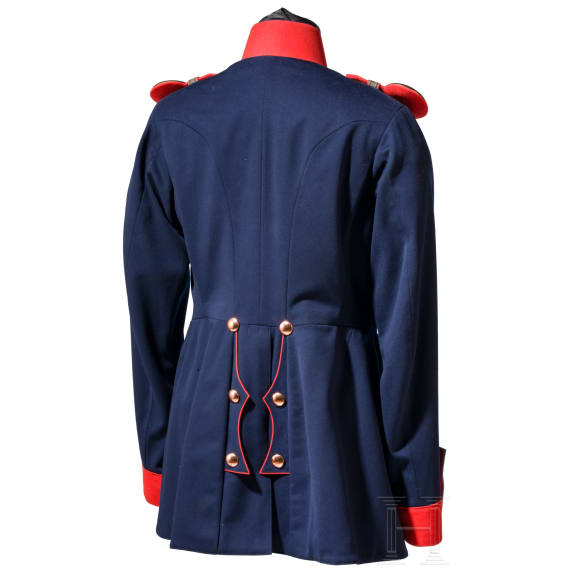 Waffenrock f&uuml;r einen Hauptmann im Infanterie-Regiment "Alt-W&uuml;rttemberg" (3. W&uuml;rttembergisches) Nr. 121