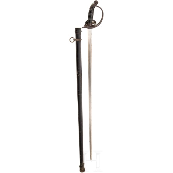 Degen M 1889 f&uuml;r Offiziere der Infanterie, Kriegsfertigung, um 1914
