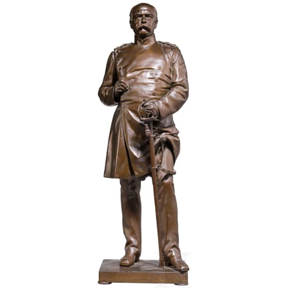 Fritz Schaper (1841 - 1919) - Bismarck in K&uuml;rassieruniform