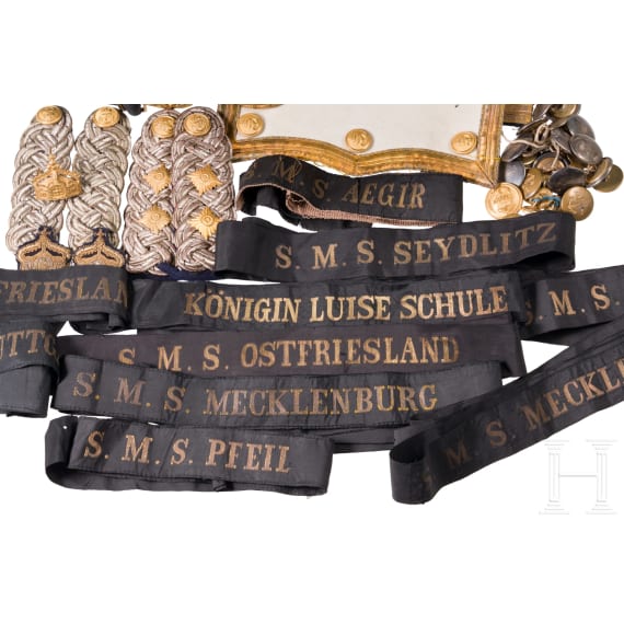 Effektennachlass eines Kapit&auml;ns z.S. der Kaiserlichen Marine