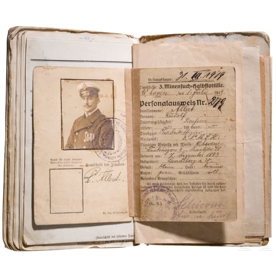 F&uuml;hrungsbuch eines Leutnants a.D. der kaiserlichen Marine