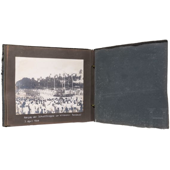 Fotoalbum eines Angeh&ouml;rigen der Schutztruppe, Deutsch-Ostafrika, 1896 - 1909