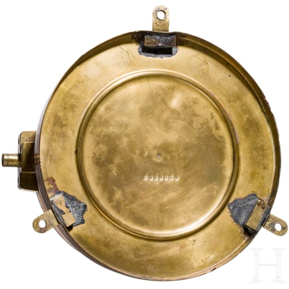 Schiffs-Wanduhr der Kaiserlichen Marine, von Franz Harpe, Kiel