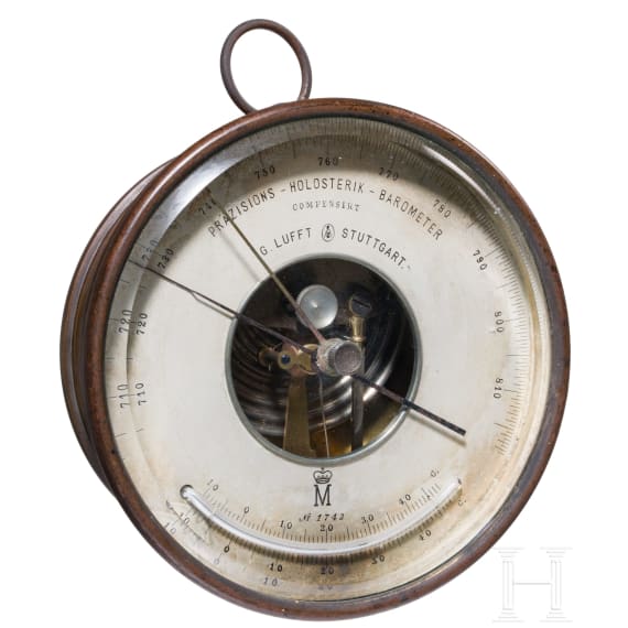 Pr&auml;zisions-Holosterik-Barometer der Kaiserlichen Marine