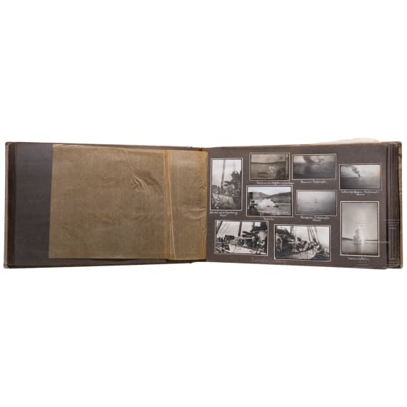 Gro&szlig;es Fotoalbum zu U-Booten und Fliegerei im Ersten Weltkrieg