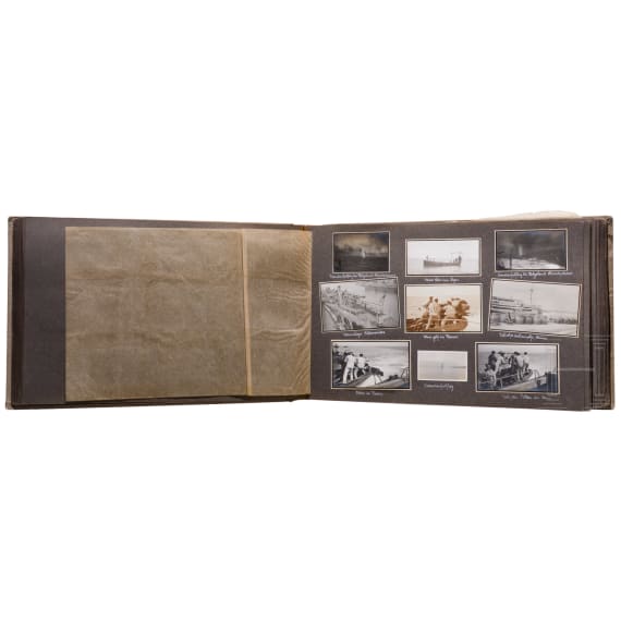 Gro&szlig;es Fotoalbum zu U-Booten und Fliegerei im Ersten Weltkrieg
