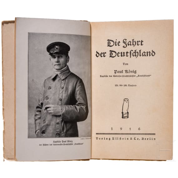 Nachlass eines Besatzungsmitglieds des Handels-U-Boots "Deutschland"