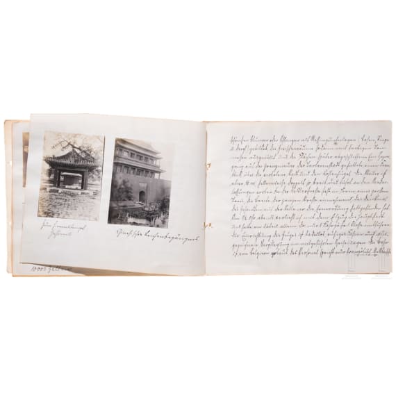 Bebilderter Reisebericht eines deutschen kaiserlichen Beamten in China, 11.10. - 2.11.1906