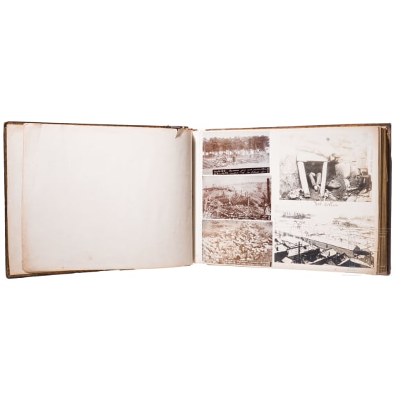 Lackalbum eines deutschen kaiserlichen Beamten in China, um 1907