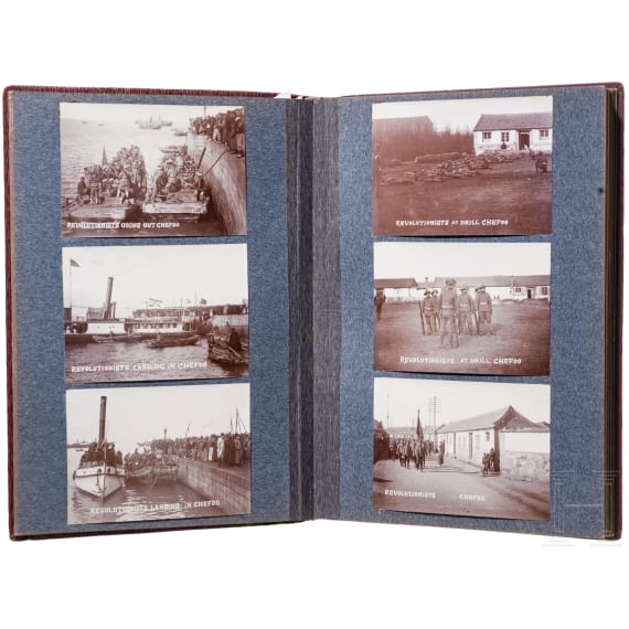 Album eines deutschen kaiserlichen Beamten in China, um 1911