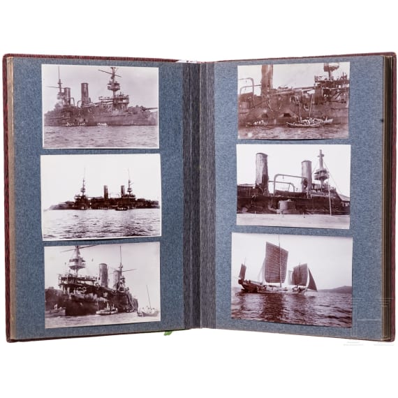 Album eines deutschen kaiserlichen Beamten in China, um 1911