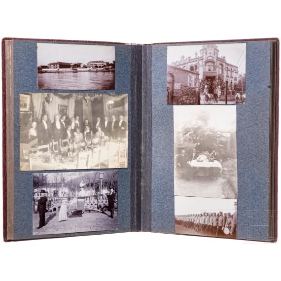 Album eines deutschen kaiserlichen Beamten in China, um 1911