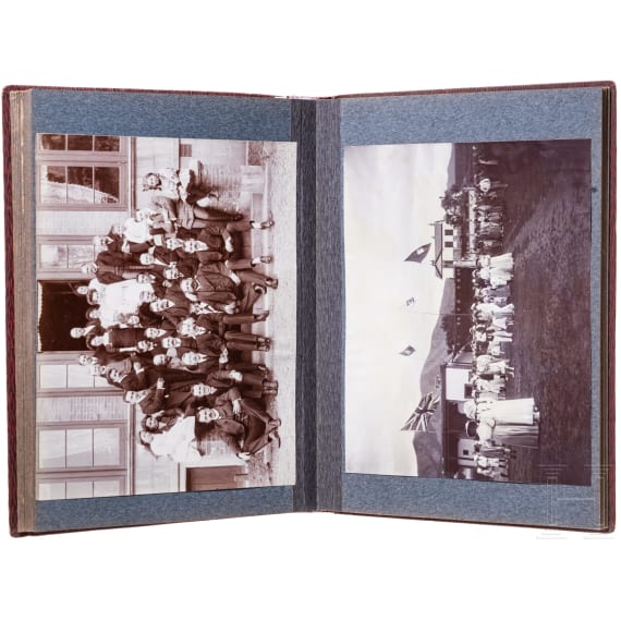 Album eines deutschen kaiserlichen Beamten in China, um 1911
