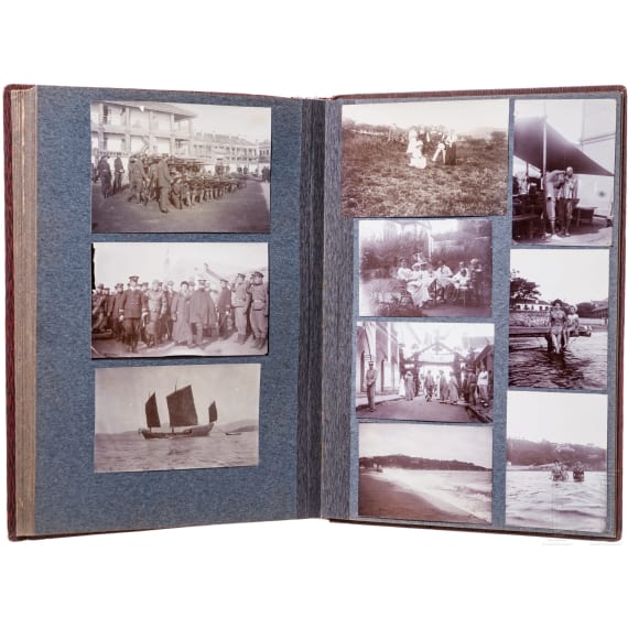 Album eines deutschen kaiserlichen Beamten in China, um 1911