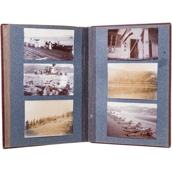 Album eines deutschen kaiserlichen Beamten in China, um 1911