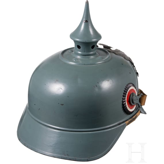 Stahlblech-Ersatzhelm, datiert 1914