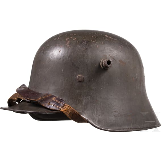 Stahlhelm M 17, datiert 1918