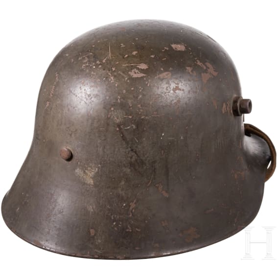 Stahlhelm M 17, datiert 1918