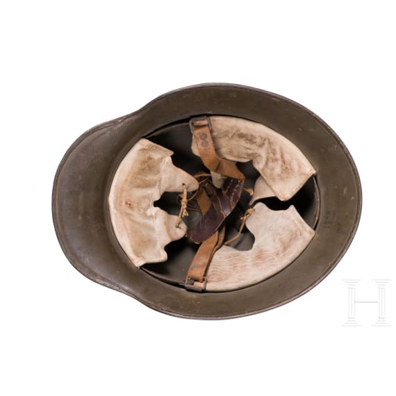 Stahlhelm M 17, datiert 1918
