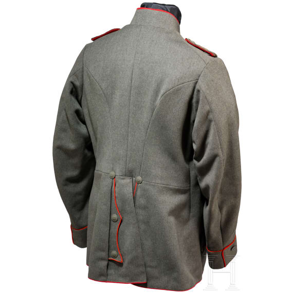Feldgrauer Rock f&uuml;r einen Leutnant, um 1915