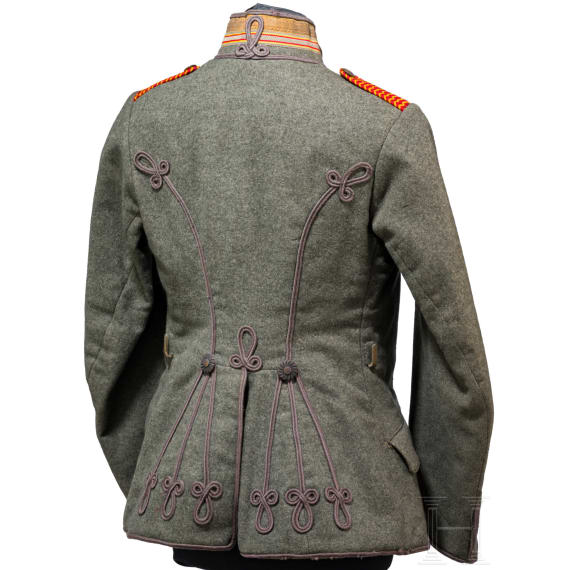 Feldgraue Attila f&uuml;r einen Unteroffizier im Leib-Garde-Husaren-Regiment, um 1915