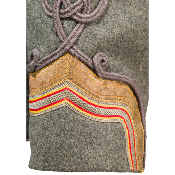 Feldgraue Attila f&uuml;r einen Unteroffizier im Leib-Garde-Husaren-Regiment, um 1915