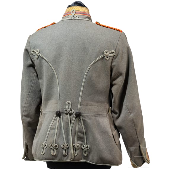 Feldgraue Attila f&uuml;r Unteroffiziere im Leib-Garde-Husaren-Regiment