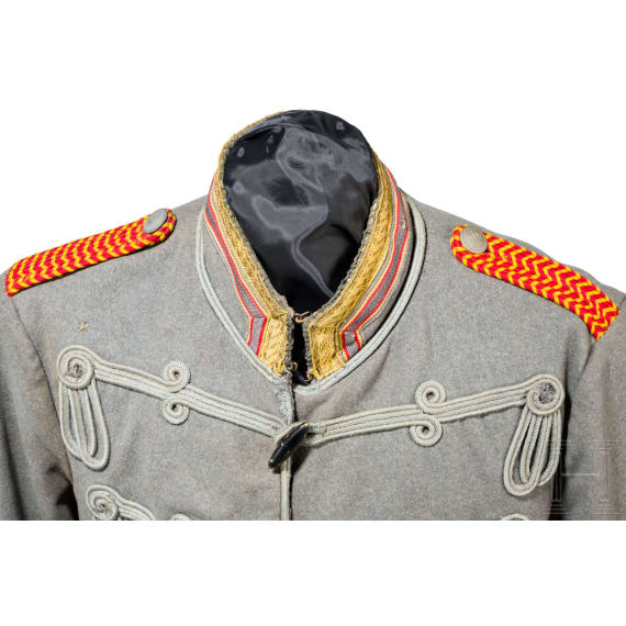 Feldgraue Attila f&uuml;r Unteroffiziere im Leib-Garde-Husaren-Regiment