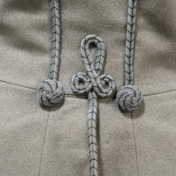Feldgraue Attila f&uuml;r einen Leutnant im Husaren-Regiment "von Schill" (1. Schlesisches) Nr. 4, um 1915