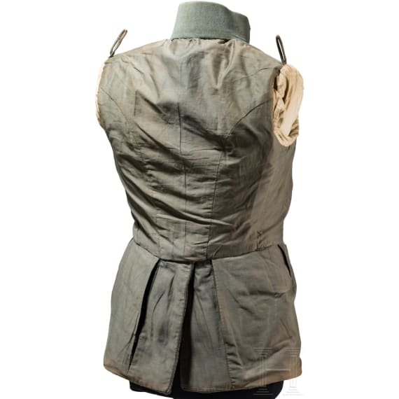 Feldgraue Attila f&uuml;r einen Leutnant im Husaren-Regiment "K&ouml;nig Humbert von Italien" (1. Kurhessisches) Nr. 13