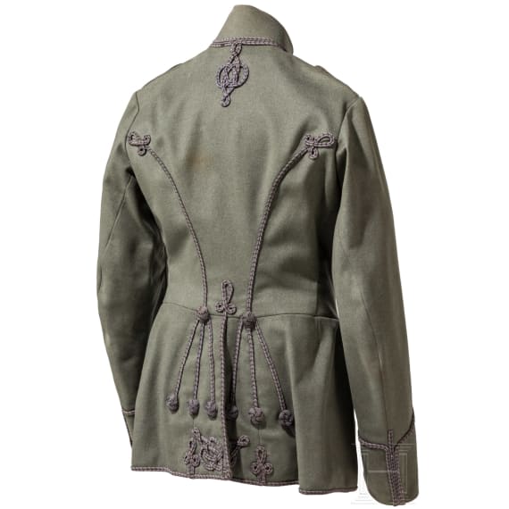 Feldgraue Attila M 1910 f&uuml;r einen Rittmeister der Husaren