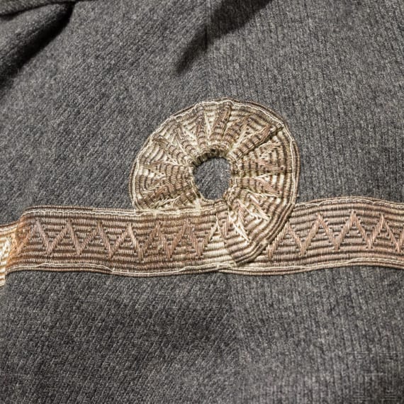 Feldgraue Stiefelhose M 1915 f&uuml;r Offiziere der Husaren