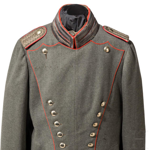 Feldgraue Ulanka f&uuml;r Offiziere im 1. Garde-Ulanen-Regiment