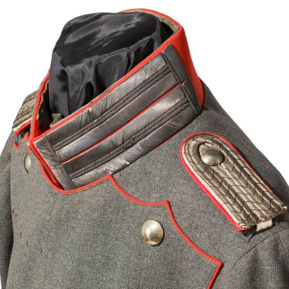 Feldgraue Ulanka f&uuml;r Offiziere im 1. Garde-Ulanen-Regiment