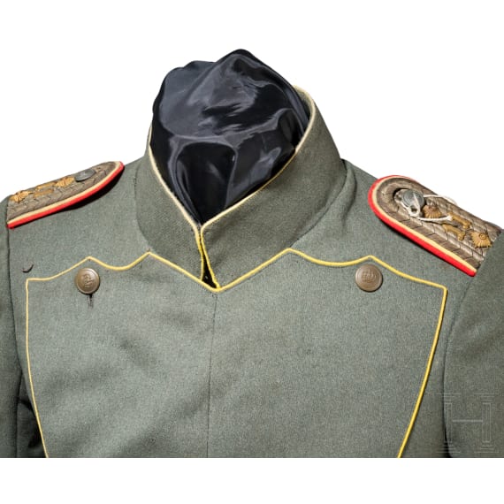 Feldgraue Ulanka f&uuml;r einen Rittmeister im Ulanen-Regiment "Graf Haeseler" (2. Brandenburgisches) Nr. 11