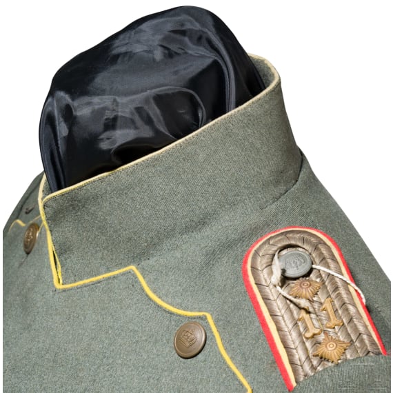 Feldgraue Ulanka f&uuml;r einen Rittmeister im Ulanen-Regiment "Graf Haeseler" (2. Brandenburgisches) Nr. 11