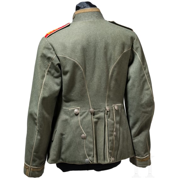 Feldgraue Ulanka f&uuml;r einen Wachtmeister im K&ouml;nigs-Ulanen-Regiment (1. Hannoversches) Nr. 13, um 1915