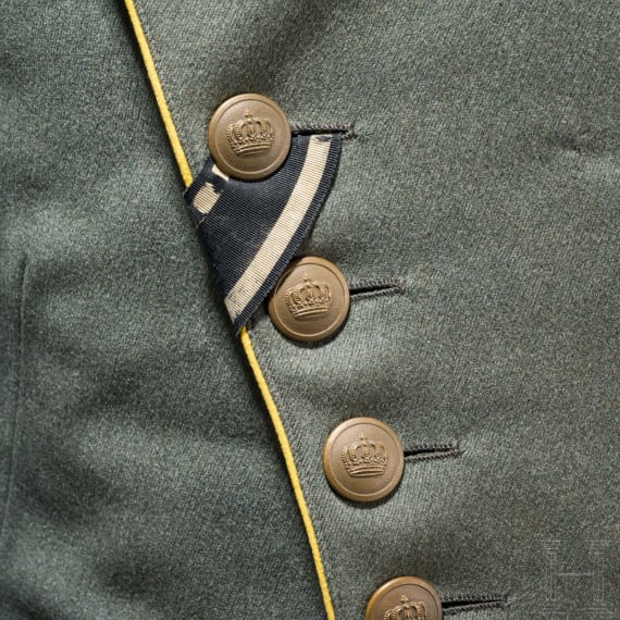 Feldgraue Ulanka f&uuml;r einen Rittmeister im Ulanen-Regiment "Graf Haeseler" (2. Brandenburgisches) Nr. 11