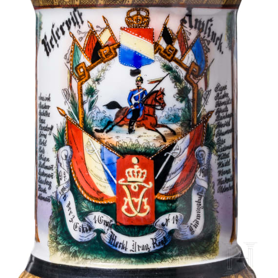Zwei Reservistenkr&uuml;ge der Mecklenburgischen Dragoner, 1897 - 1910