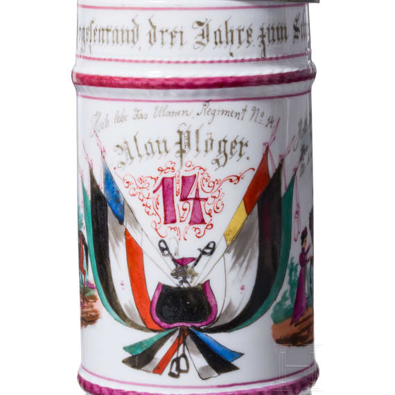 Drei Reservistenkr&uuml;ge der deutschen Ulanen, 1894 - 1913