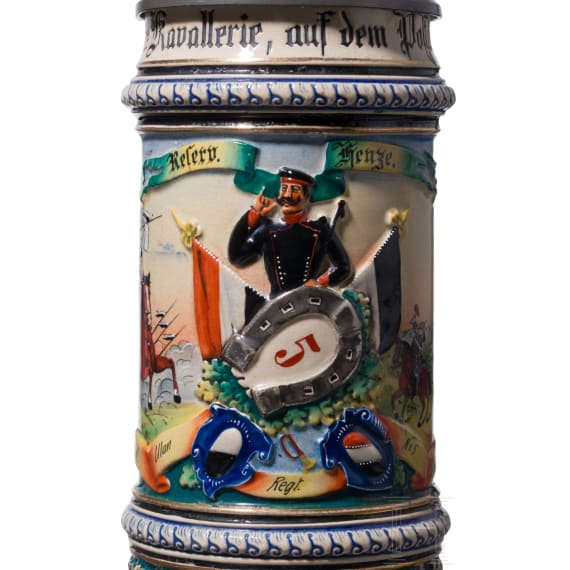 Drei Reservistenkr&uuml;ge der preu&szlig;ischen Ulanen, 1895 - 1909