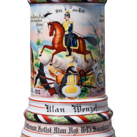 Drei Reservistenkr&uuml;ge der preu&szlig;ischen Ulanen, 1895 - 1909