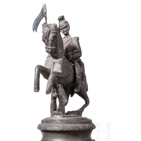 Reservistenkrug des Ulanen Siepmann, Westf&auml;lisches Ulanen-Regiment Nr. 5, D&uuml;sseldorf, 1909 - 1912