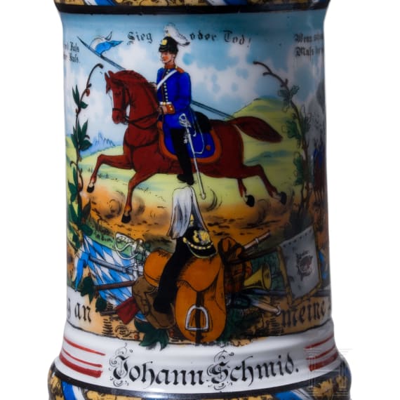 Zwei Reservistenkr&uuml;ge der bayerischen Kavallerie, 1900 - 1905