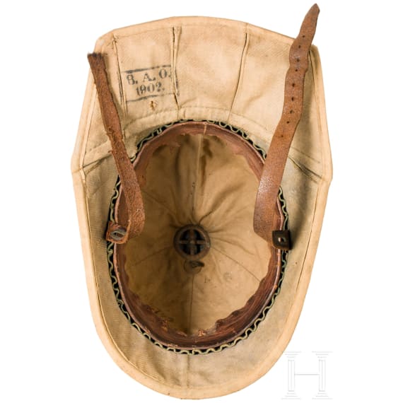 Tropenhelm M 1900 des Ostasiatischen Expeditionskorps, 1900 - 1903