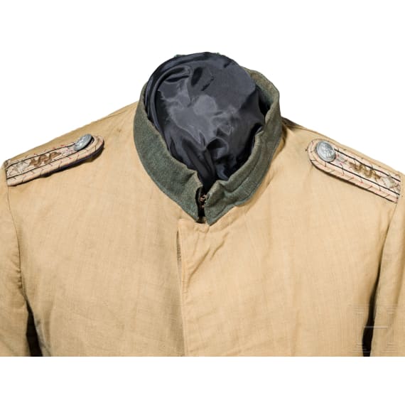 Leichter Sommerrock f&uuml;r einen Oberarzt im Marinekorps Flandern, Erster Weltkrieg