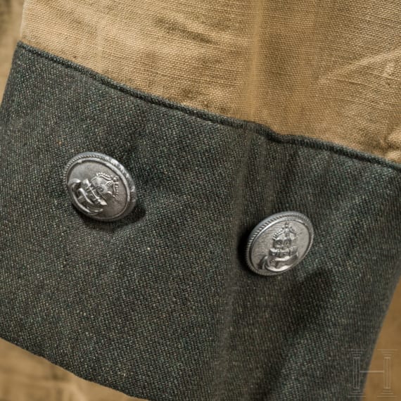 Leichter Sommerrock f&uuml;r einen Oberarzt im Marinekorps Flandern, Erster Weltkrieg