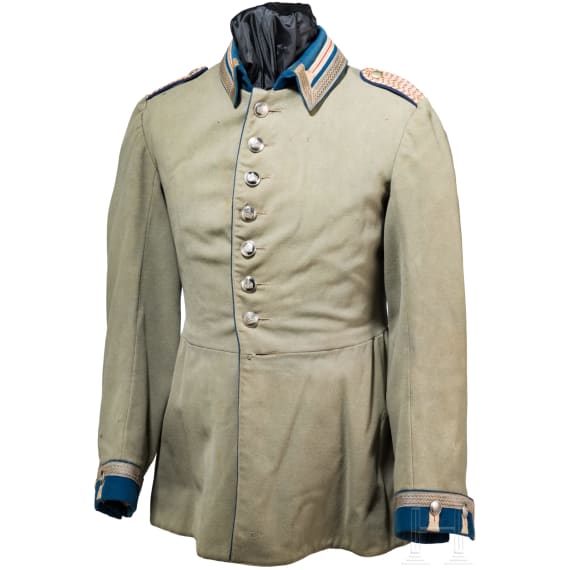 Feldrock f&uuml;r einen Unteroffizier der Schutztruppe in Deutsch-S&uuml;dwestafrika, datiert 1906